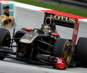 пазл Ник Хайдфельд - Renault - Сепанг, Гран-при Малайзии (2011 год) (3-е место)
